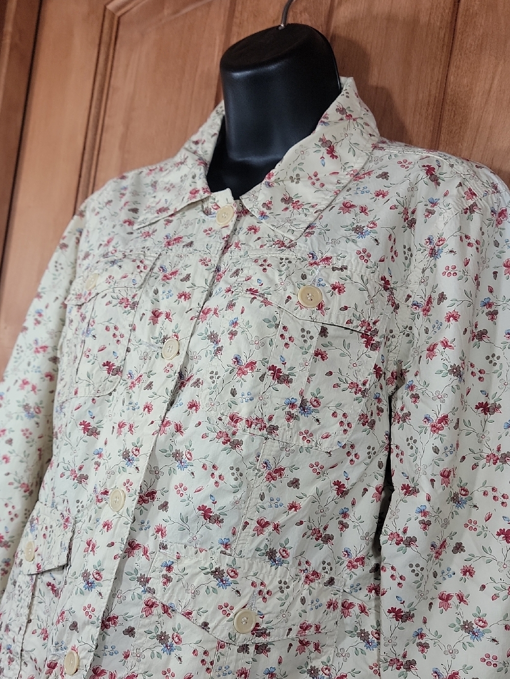 Sundance Floral Button-Up Shirt Jacket - Picture 5 of 16